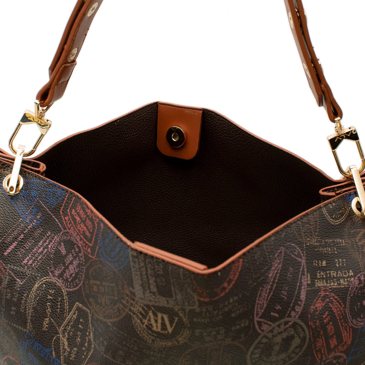 Borsa a spalla con tracolla ALV by Alviero Martini