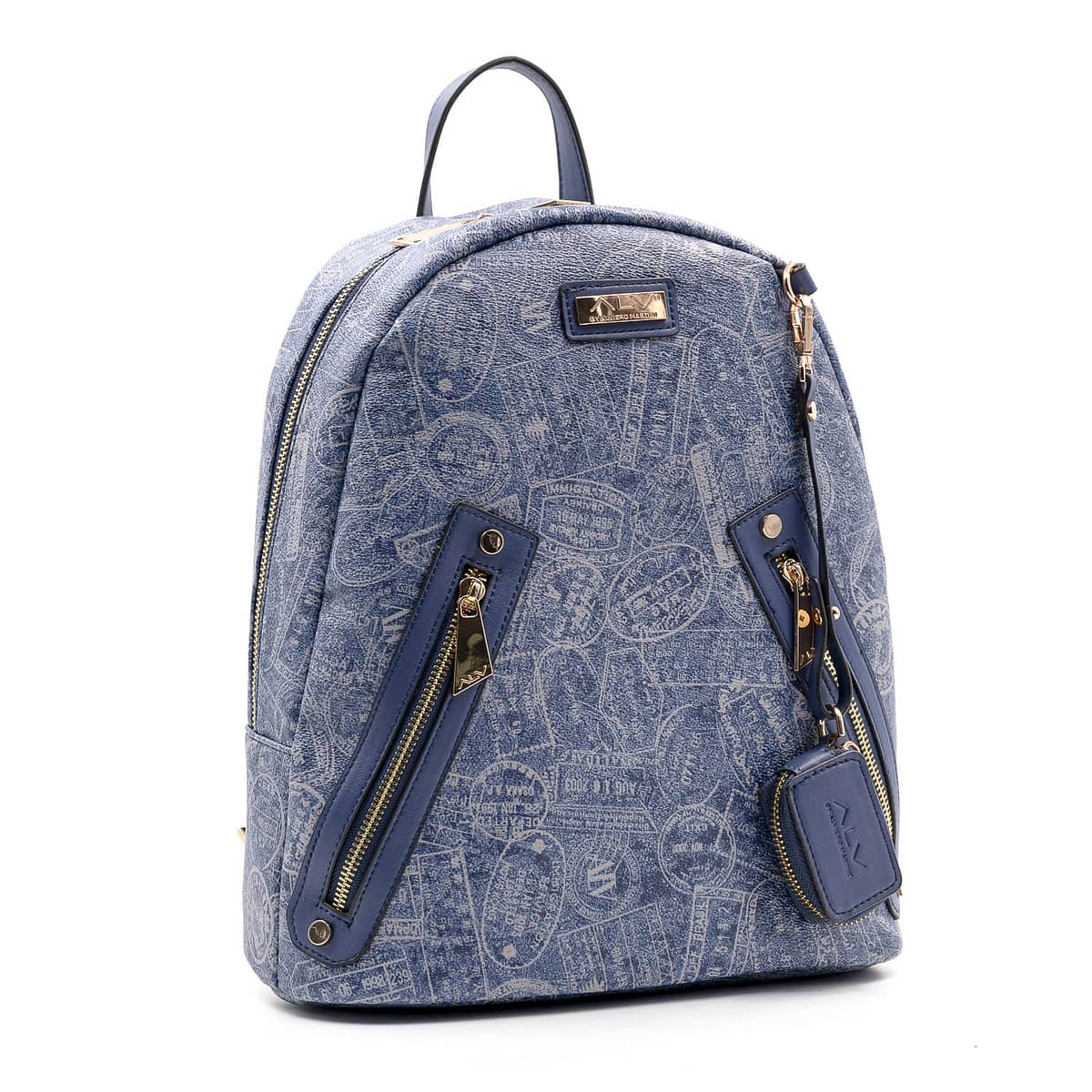 Zaino Backpack con 2 tasche sul davanti da Donna ALV by Alviero Martini