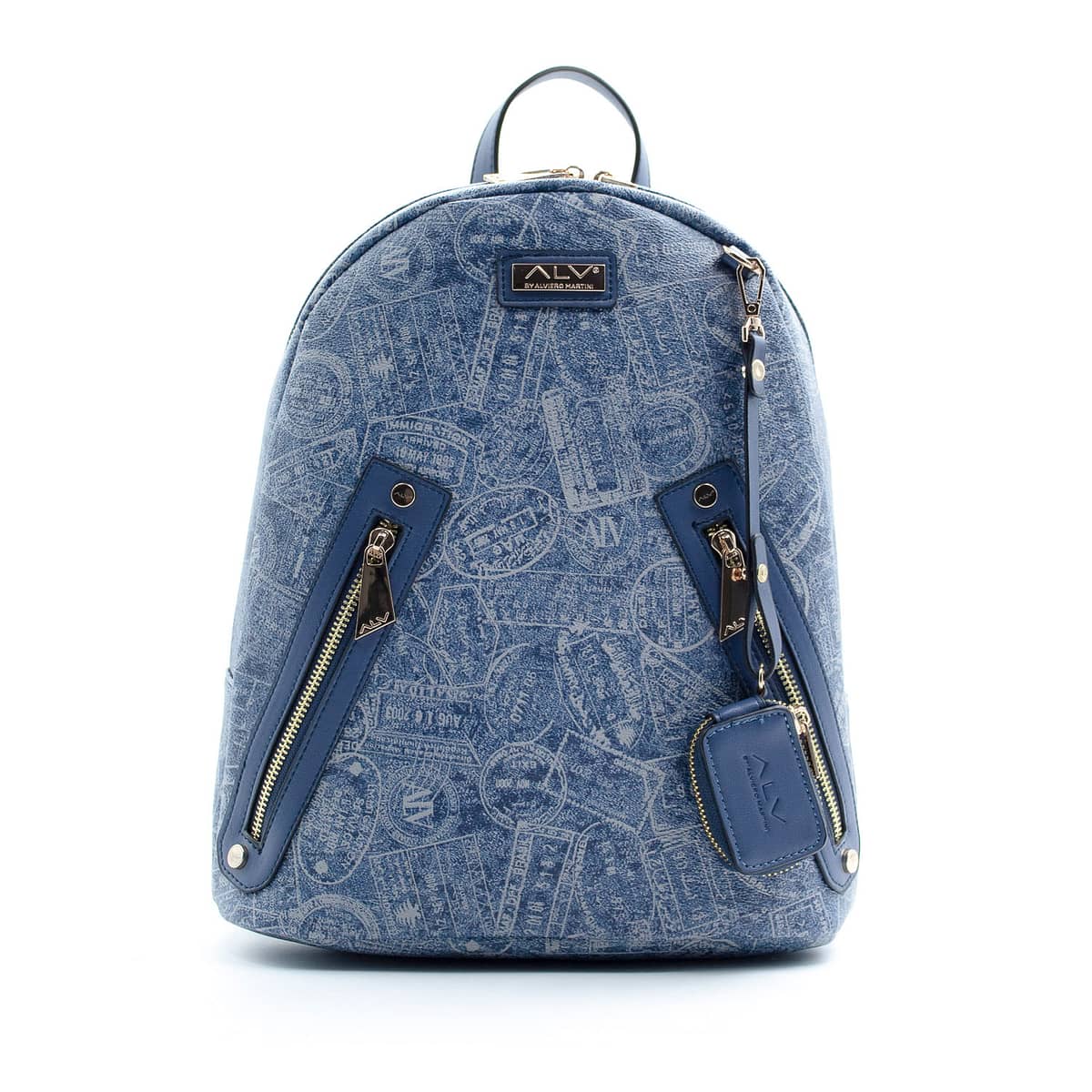 Zaino Backpack con due tasche sul davanti da Donna ALV by Alviero Martini