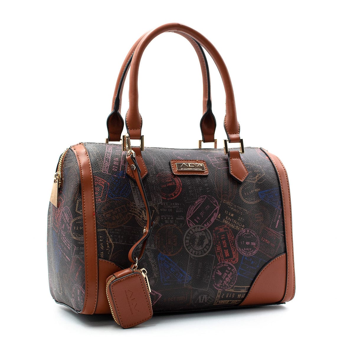 Borsa bauletto a mano con tracolla ALV by Alviero Martini