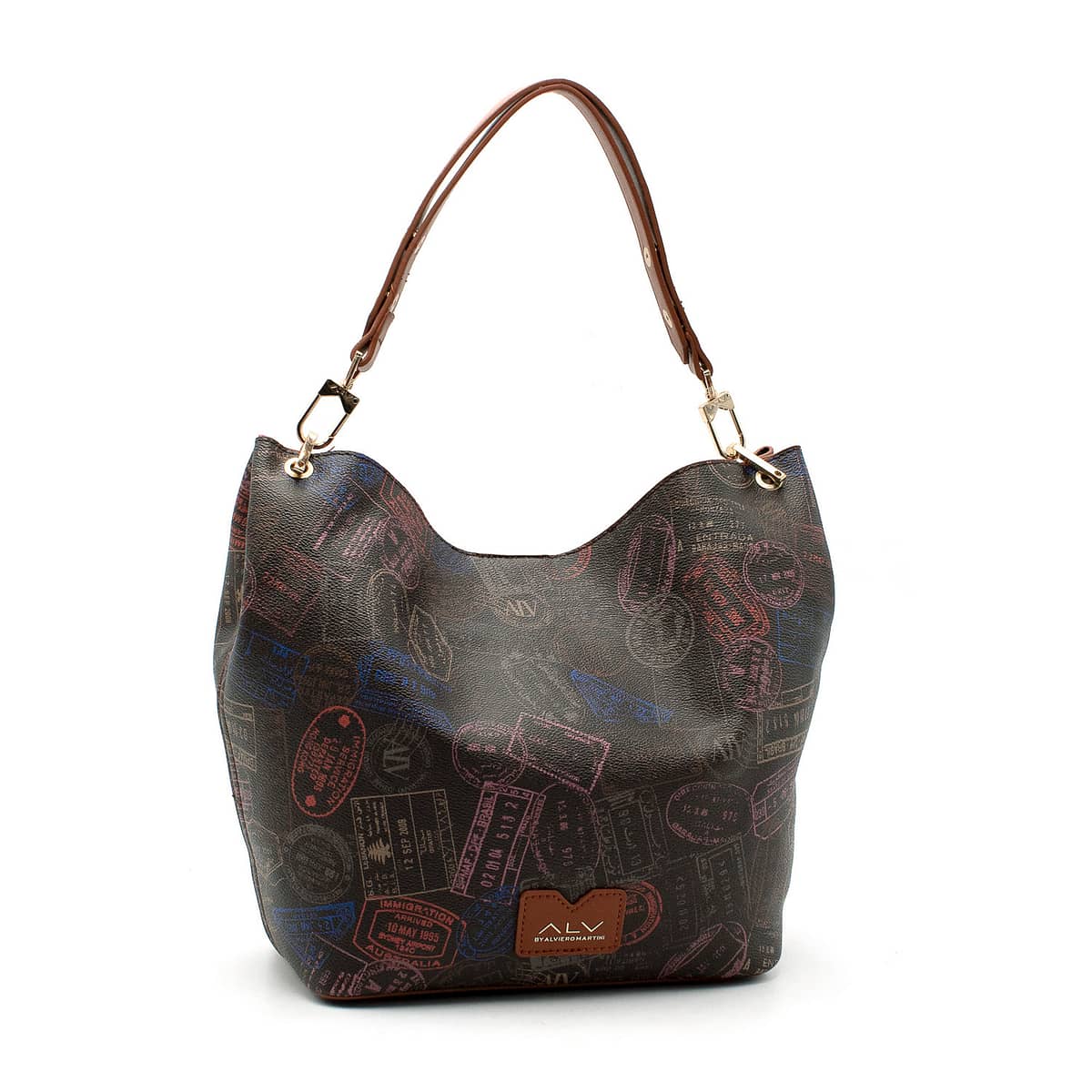 Borsa a spalla con tracolla ALV by Alviero Martini