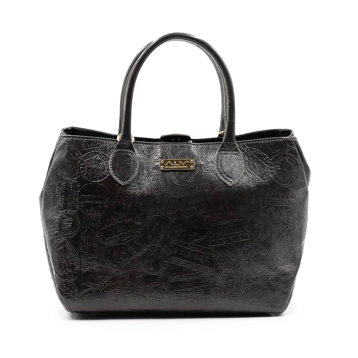 Borsa Bauletto Elevation XL STAMPATA CON CATENA da donna ALV by Alviero Martini